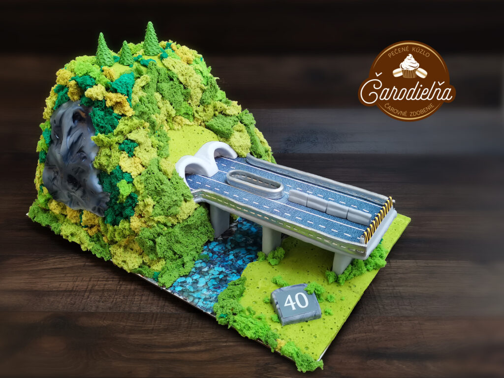 3D torta – tunel